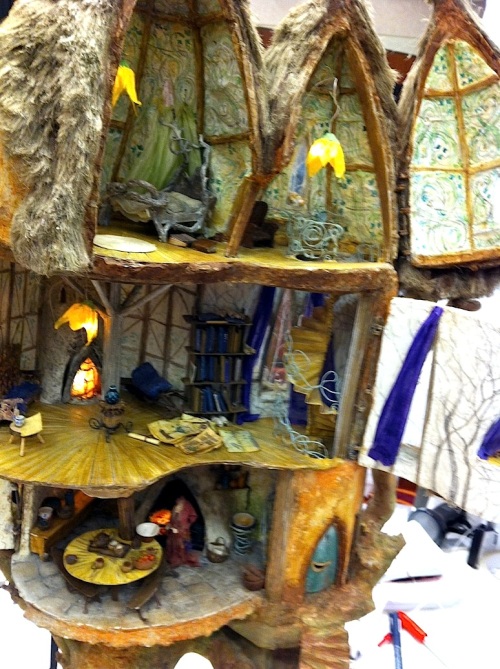 Penny Thomson's fantasy building was wonderful and full of fun details.